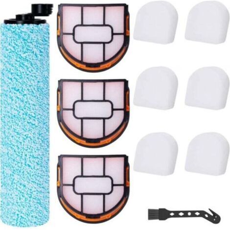 Shark HydroVac WD210EU Kit d'accessoires pour sols durs sans fil 1 brosse à rouleau + 3 filtres + 6 ouates filtrantes + 1 brosse de nettoyage (1/4)