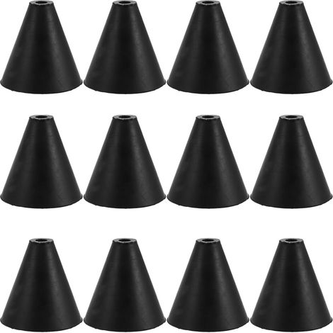 Lot de 12 Embouts Coniques en Caoutchouc pour Pistolet de Nettoyage de Climatisation Automobile Buse de Rechange Solide Compatible Multi-Modèles Nettoyage Haute Pression Précis (1/5)