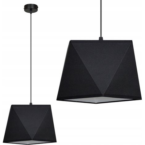 PLAFONNIER SUSPENDU LUSTRE PLAFONNIER DIAMANT LED (1/5)