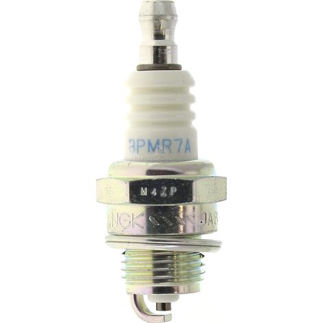 Stiga – Bougie d'allumage BPMR7A pour tronçonneuses – Compatible Stihl, Mac Allister, Dolmar – Pour coupe nette et combustion efficace