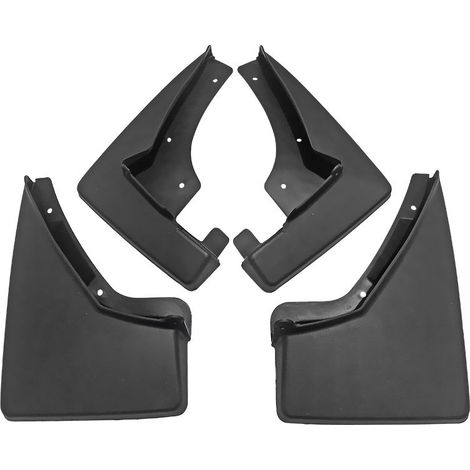 Convient aux pneus des Cadillac SRX 2008-2020, bavettes de protection anti-éclaboussures en caoutchouc souple noir