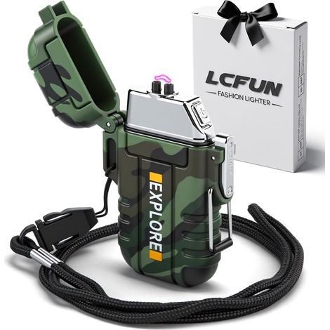LcFun Briquet électrique à arc électrique (camouflage) (1/5)