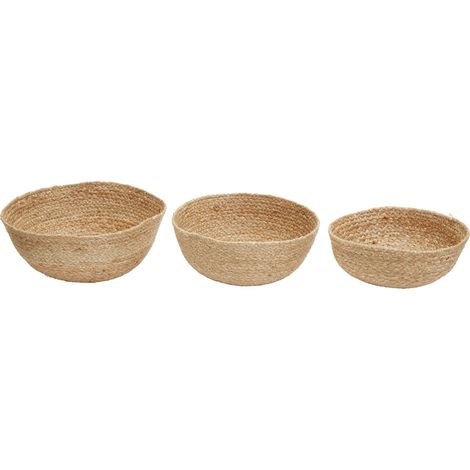 Premier Housewares Set of Three Jute Baskets (1/5)