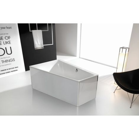 Hoesch 47004.550 Accessoire revêtement en verre blanc isolé