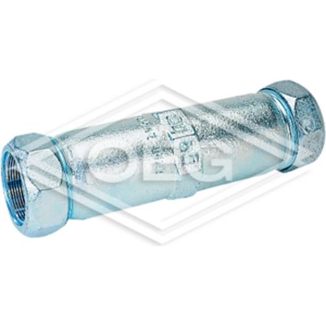 Raccord de serrage long pour tube acier 1/2''