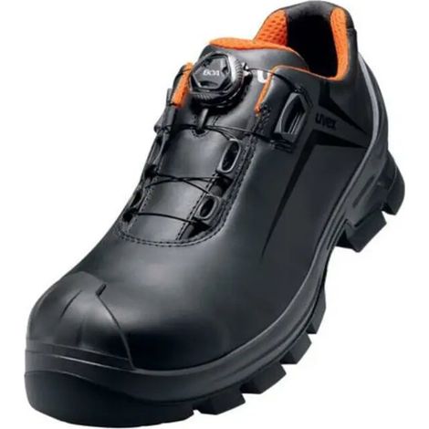 [NEUWERTIG] B-Ware Uvex Halbschuhe Sicherheitsschuhe S3 Arbeitsschuhe Schwarz Boa Größe 45 Weite 12