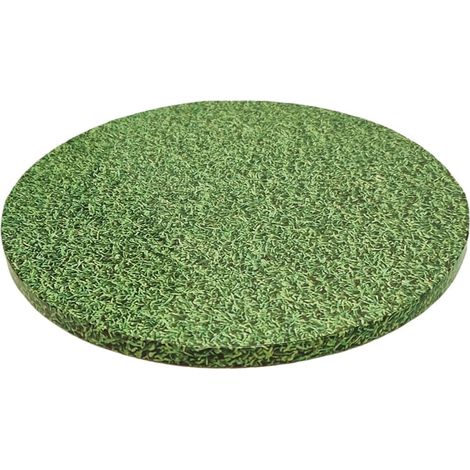 Runder Kuchenboden, grünes Gras, 25 x 1,2 cm