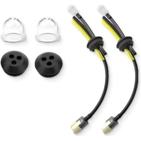 Tuyaux d’essence universels avec filtre intégré et poire d’amorçage – Kit de 2 durites pour débroussailleuses et tondeuses, jardinage & agriculture (1/5)