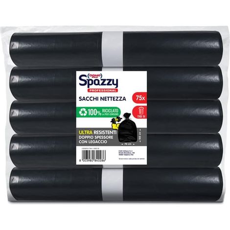 Lot de 5 paquets de 15 sacs ultra résistants (total de 75 sacs) (1/5)