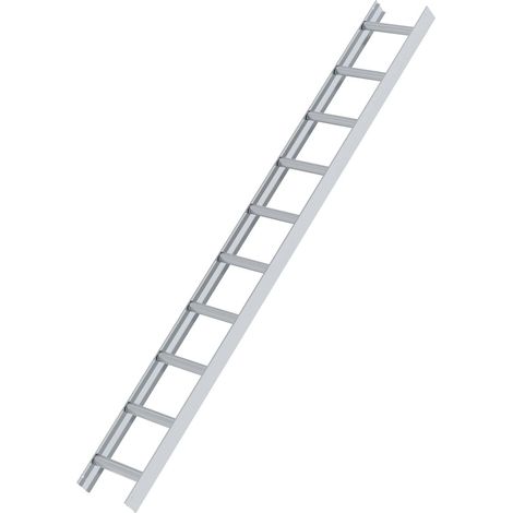MUNK Aluminium Dachleiter 10 Sprossen Aluminium