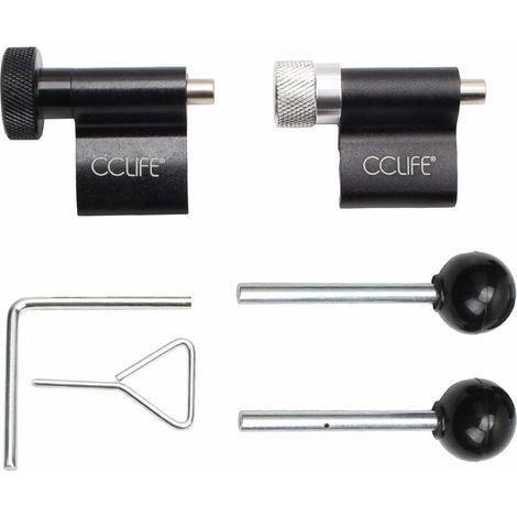 Kit De Calage Distribution - Pour Moteur Diesel VW 1.2 1.4 1.6 1.9 2.0 SDI TDI - Blocage Vilebrequin Et Arbre À Cames - 1 Pièce (1/5)