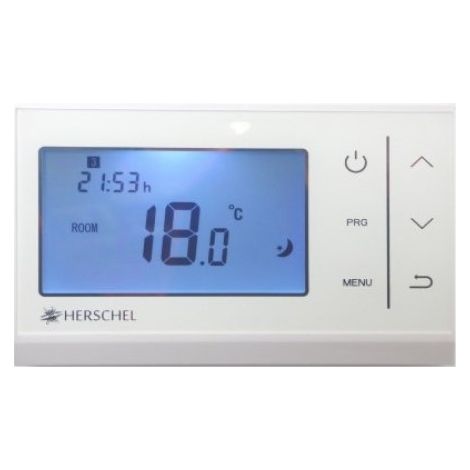 Herschel IQ T2 Room Thermostat kit complete with R2 receiver T-T2 (1/2)