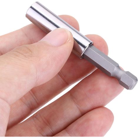 10-teiliger 60-mm-Schnellwechsel-Magnetbithalter mit 1/4"-Verlängerungsstange für Schraubendreher
