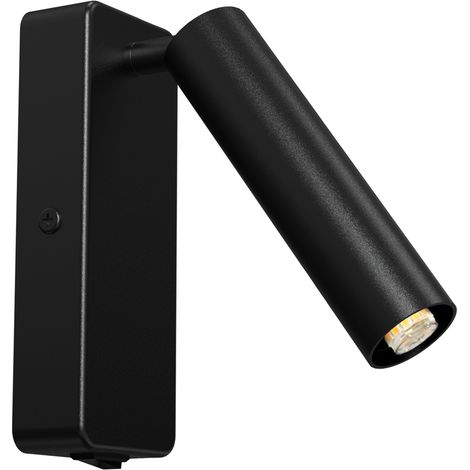 Lampada da parete Santi Black 1xG9 con interruttore (1/4)