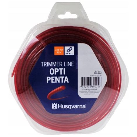 Cordon de coupe pour élagueuses et coupe-bordures Husqvarna OPTI PENTA 3,0mmx56m POWERFUL (1/3)