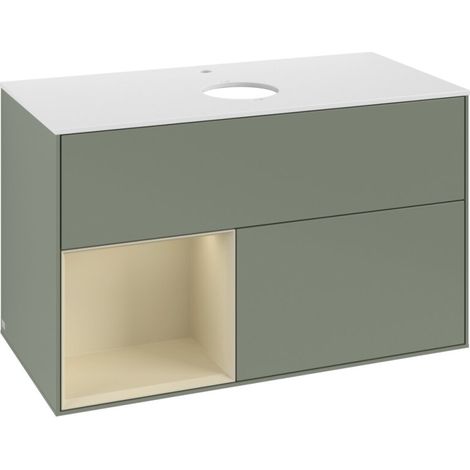 Villeroy & Boch F771HJGM Meuble sous-lavabo Finion F77 (1/3)