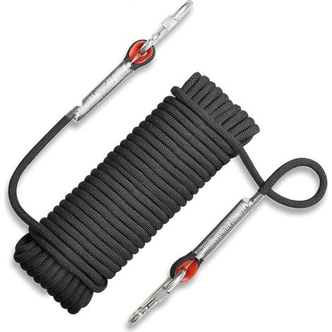 10M Corde De Sécurité d'escalade Extérieure Anti-déchirures Alpinisme Sauvetage Corde,10mm de diamètre Corde pour Le Randonnée (1/5)