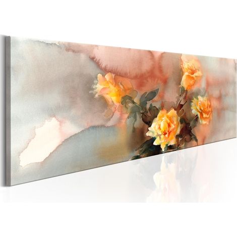 Quadro - Bouquet of Yellow Roses - 150x50 (1/4)