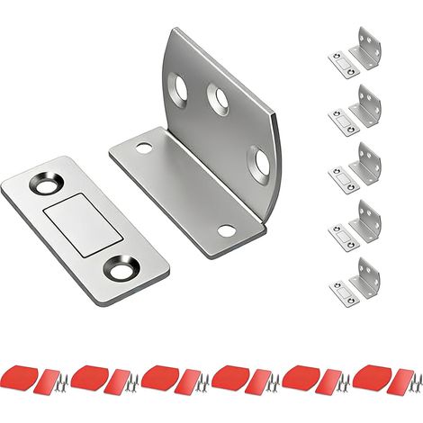 Fixations adhésives en L pour meubles (6), installation sans (1/5)