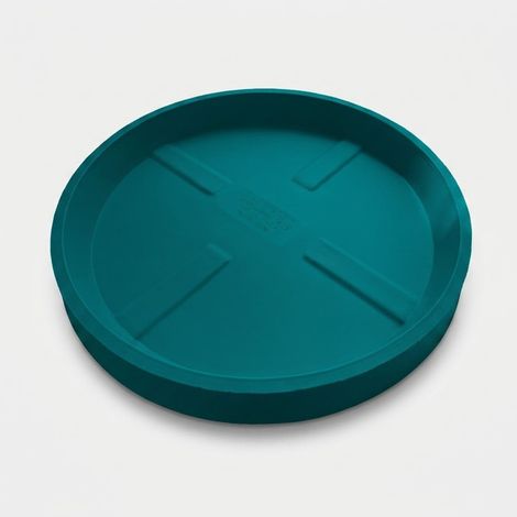 Soucoupe ronde d'extérieur en polyéthylène Piccolo - Bleu (1/3)