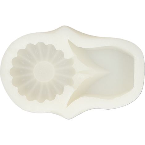 Multifunktionale 3D-Blumen-Silikonform für Kerzen und Schokolade, Pralinen und Kuchen (1/5)