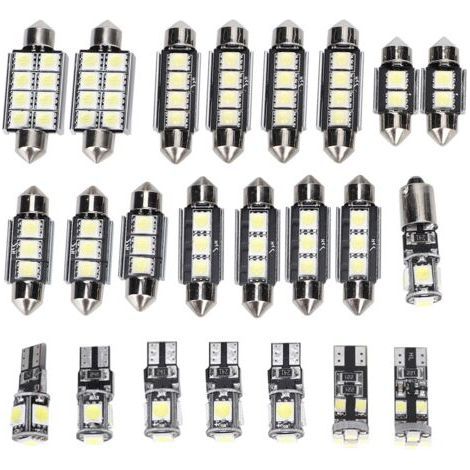 Eosnow 6500K 150LM 12V T10 SMD Weiße LED-Lampe für Auto-Leseleuchten (23 Stück) (1/5)