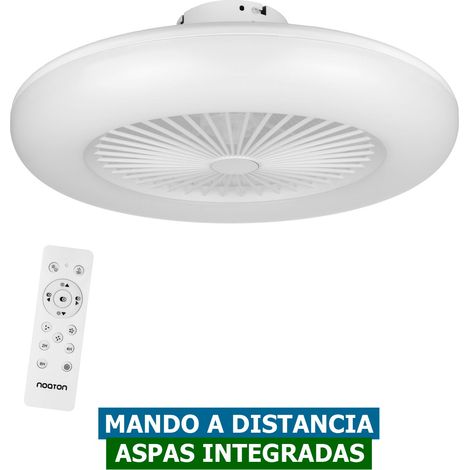 Noaton 11055W CALLISTO 11055W ventilateur de plafond sans pale / 55cm / Avec lumière LED et télécommande (1/5)