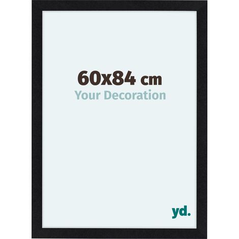 yd. - Cadre photo 60x84 - Noir Mat - MDF - Como (1/5)
