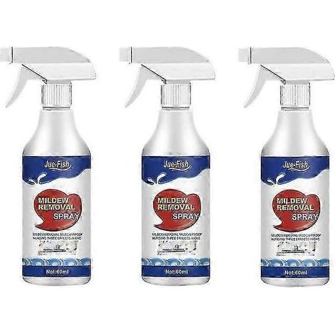 Kaelt - Produit anti-moisissures pour carrelage (1 à 3 pièces), traitement anti-moisissures pour toilettes et coins. (1/5)