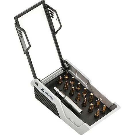 Coffret 15 embouts de vissage HSS LG25mm intensif (1/3)