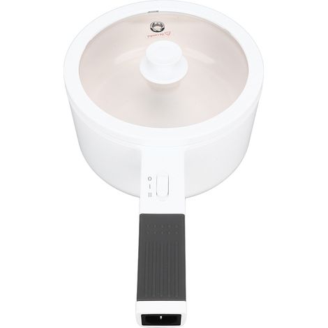 Marmite électrique multifonctionnelle 1,6 L avec contrôle de température, 700 W, idéale pour la cuisine (bouillie, nouilles), pour la maison ou les dortoirs. Prise 220 V (UE). (1/5)