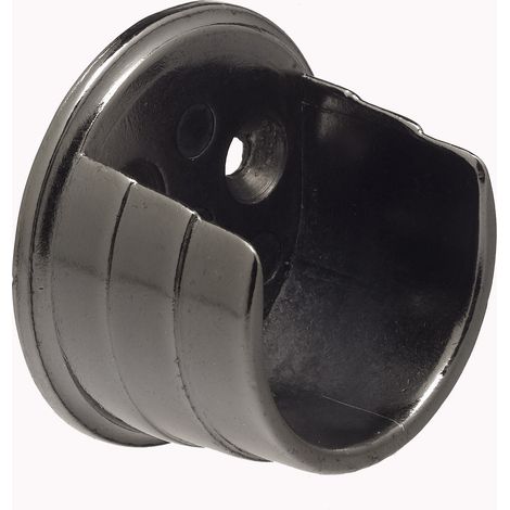 1 Support Entre-Murs - Argent Vieilli - Diamètre 28