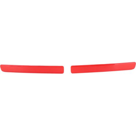 coppia di catarifrangenti per paraurti posteriore sinistro e destro rossi XFF500030 per Land Rover Discovery 3 2004-2009
