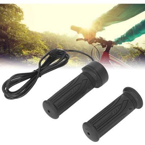 Electric bike throttle grip, twist grip 20X compatible with 2.22cm handlebars (1/5)