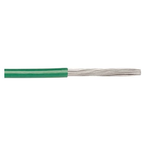 Câble triple homologation RS PRO, Vert, Section 4 mm² 12 AWG, 1 kV, , Triple homologation Simple conducteur, PVC ( Prix pour Bobine de 100 Mètres )