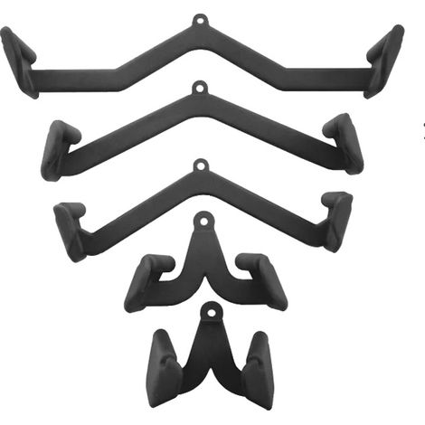 Barra de remo en T, barra en V, accesorios para cables, entrenamiento muscular, SRJOINFIT5 (1/2)