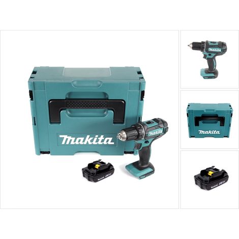 Makita DDF 482 Y1J Akku Bohrschrauber 18V 62Nm im Makpac + 1x 1,5 Ah Akku (1/5)