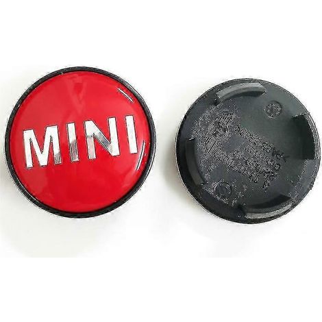 Cache-moyeu de roue (mini rouge) pour Mini Cooper Countryman JCW 54 mm Standard (1/5)