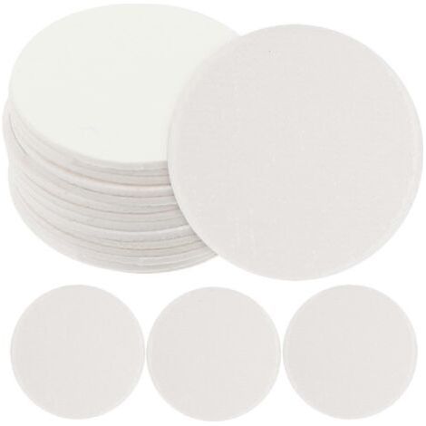 100 feuilles déshydratantes blanches pour bocaux alimentaires (3 x 3 x 0,1 cm) - Absorbeurs d'humidité - Blanc (1/5)