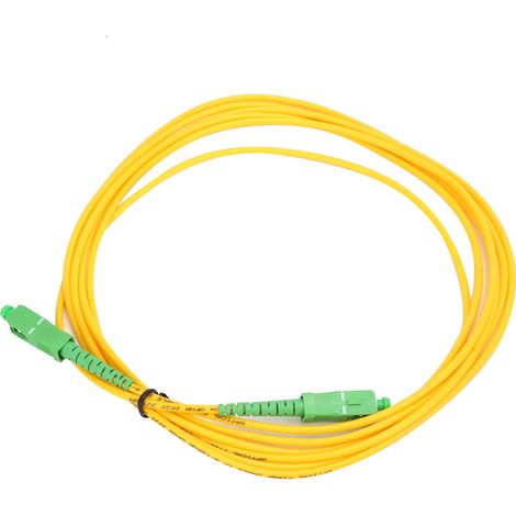 Cordon de brassage à fibre optique SC/APCSC/APCSMDX3.03MPVC (1/5)