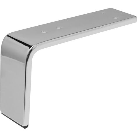 Möbelfuß Chrom poliert 130 x 235 x 60 mm (1/2)