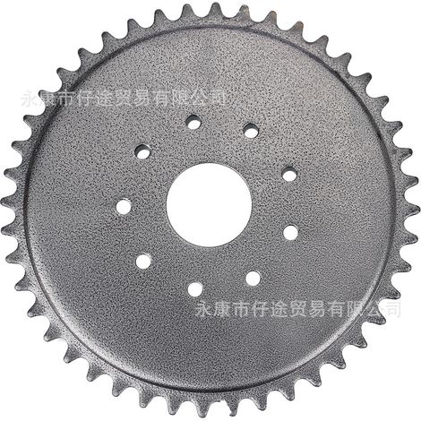 Accessoires pour mini motos/vélos, pignon deux temps 50/80cc, pignon d'entraînement, 44 dents, 9 trous, type 415. (1/5)