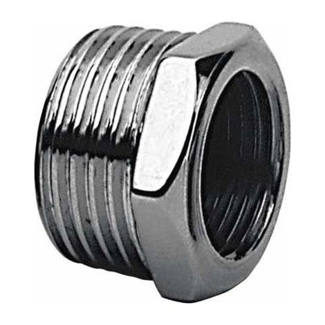 CHROM-REDUZIERSTÜCK 1/2 X 3/4 ZOLL CHROM