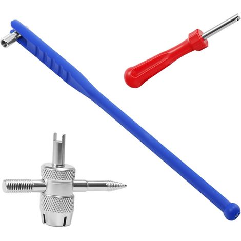 Lot de 3 extracteurs automobiles avec poignée bleue, kit d'extracteur de marteau coulissant intérieur/extérieur pour réparation et entretien de voiture, moto, camion, vélo (1/5)