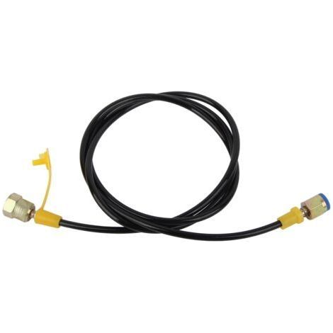 Tuyau d'essai de pression hydraulique 1,5 m/4 pieds M16x2-1/4BSP Point de couplage d'essai 630Bar DN3 (1/5)