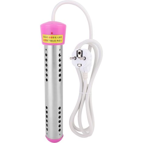 Chauffe-eau électrique d'immersion 2500W, 1.5m avec arrêt automatique 70°C - Idéal pour voyage et bassin - Conforme UE (1/5)