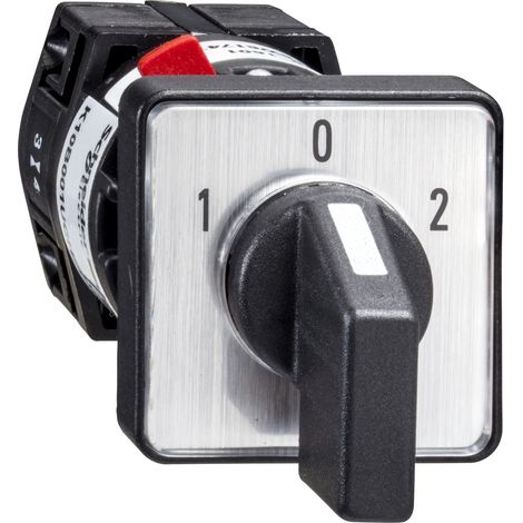 K10d002uch Schneider Commutateur Inverseur à Came - 2 Pôles - 60° - 10a - Fixation ø16/22mm - Harmony (1/2)