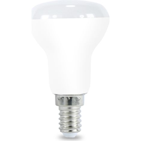 IluminaShop - Bombilla LED E14 R50 6W  Blanco Frio 6000K