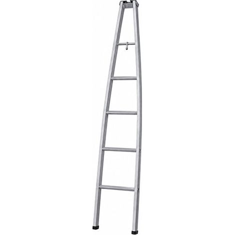 Glasreinigerleiter, Leiterlänge 1.75m - 5 Sprossen - 1-teilig - 615101 (1/2)