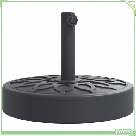 Base de parasol - FAFEICY - 4007975 - Rond - 25 kg - Ø38/48 mm (1/5)